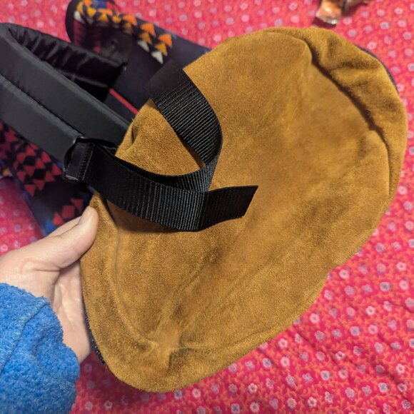 Pendleton Western Sling Bucket Bag Wool Suede Americana Hertiagecore Cabincore - Picture 7 of 8